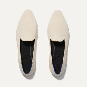 Rothy's Almond Toe Loafer in Vanilla Bean